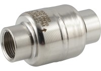 Edelstahl-Rückschlagventile leichte Bauform bis 16 bar Edelstahl-Rückschlagventile leichte Bauform bis 16 bar