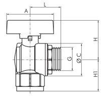 Vorschau: Einschraub-Winkel-Kugelhähne DVGW geprüft (PN 5 / MOP 5) - EN 331 Vorschau: Einschraub-Winkel-Kugelhähne DVGW geprüft (PN 5 / MOP 5) - EN 331