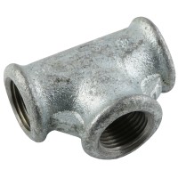 T-Stück mit Innengewinde - Temperguss verzinkt T-Stück mit Innengewinde - Temperguss verzinkt