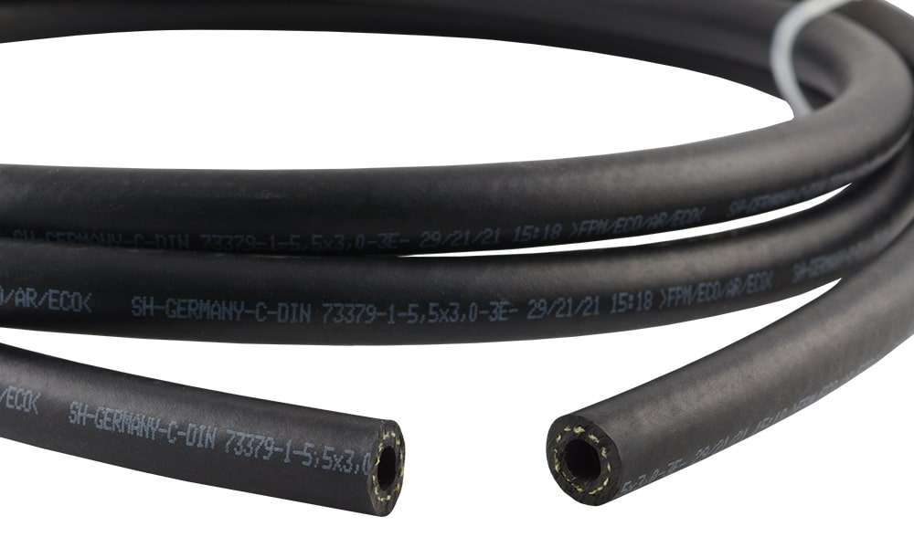 11,8 Mm SAE 3/8" 90° Nylon-Kraftstoff-Schnellkupplung – Für 10–12 Mm Schläuche, PA12+30GF, FKM O-Ring (2x Paar)