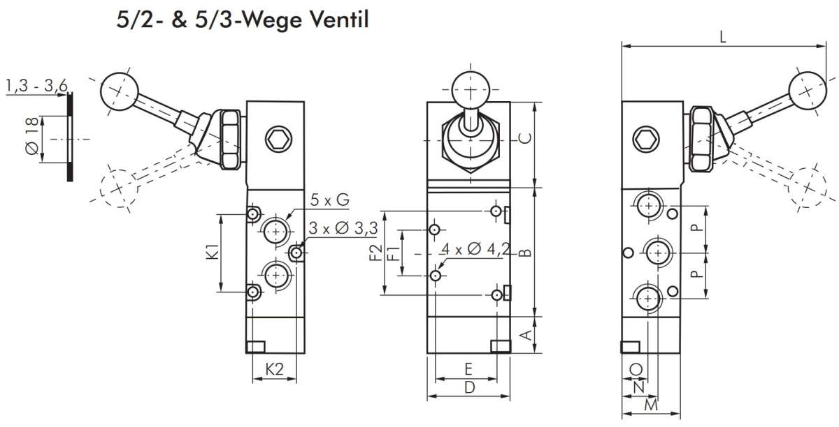 5/2-Wege Magnetventile G 1/8 YPC | SF2000 Baureihe | alle 5/2-Wege Magnetventile G 1/8 YPC | SF2000 Baureihe | alle