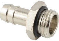 Schlauchtülle mit zylindrischem Außengewinde - mit NBR O-Ring Schlauchtülle mit zylindrischem Außengewinde - mit NBR O-Ring