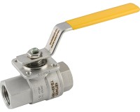 Edelstahl-Kugelhähne 2-teilig - DVGW zertifiziert (PN 5 / MOP 5) - EN 331 Edelstahl-Kugelhähne 2-teilig - DVGW zertifiziert (PN 5 / MOP 5) - EN 331