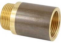 Gewindeverlängerungen aus Messing mit Innenvielkant - DIN 3523 Gewindeverlängerungen aus Messing mit Innenvielkant - DIN 3523