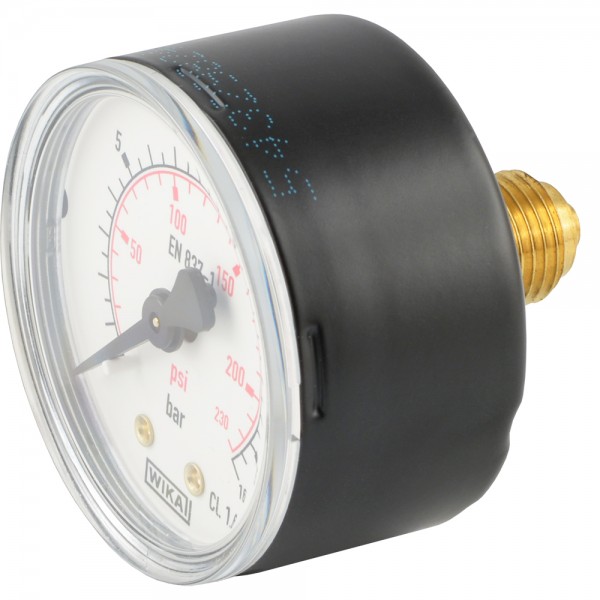 Manometer waagerecht Ø 40, 50, 63 mm - Klasse 2.5