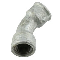 45° Bogen mit Innengewinde 45° Bogen mit Innengewinde