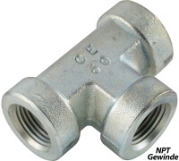 T-Stück mit NPT-Innengewinde T-Stück mit NPT-Innengewinde