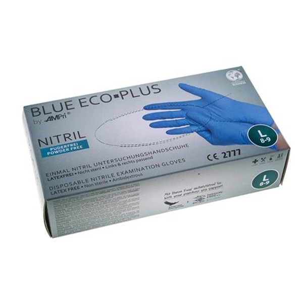 Nitril-Einmalhandschuhe - Puderfrei - Blau - 100 Stück