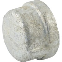 Temperguss verzinkt Verschlusskappe mit Innengewinde rund bis 25 bar Temperguss verzinkt Verschlusskappe mit Innengewinde rund bis 25 bar