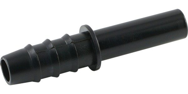 IQS-Stecknippel mit Schlauchtülle für PVC-Schlauch