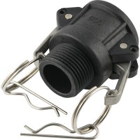 Kamlock Schnellkupplungsdosen mit Außengewinde - Typ B Kamlock Schnellkupplungsdosen mit Außengewinde - Typ B