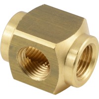 Kreuz-Verteilerblock Messing Kreuz-Verteilerblock Messing