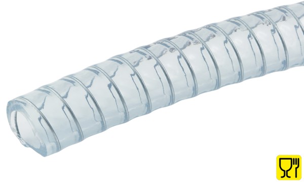 Flexible Saug-Druck PVC-Schläuche Transparent