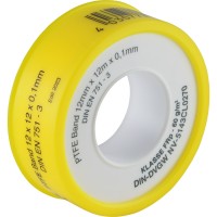 PTFE-Gewindeband FRp - Standard Qualität - Länge 12 Meter PTFE-Gewindeband FRp - Standard Qualität - Länge 12 Meter