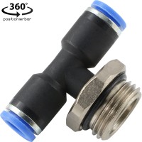 TE-Steckverschraubung - zylindrisches Außengewinde TE-Steckverschraubung - zylindrisches Außengewinde